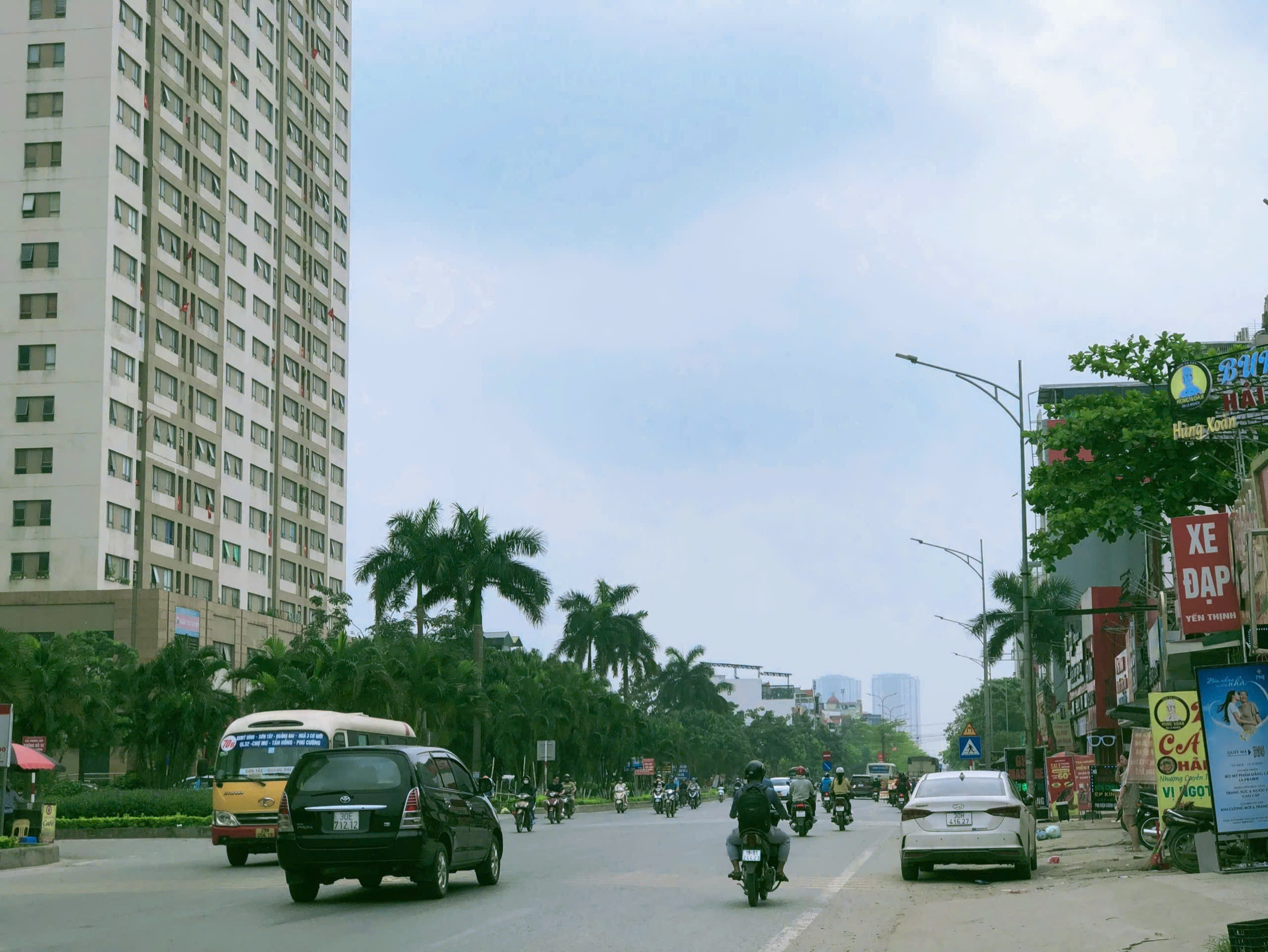 Bán đất thị trấn Trạm Trôi,diện tích 43m2,mặt tiền3.9m,đường thông,moning đỗ - Ảnh chính